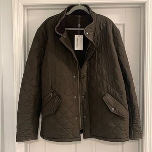 Brand new WITH TAGS Men’s Barbour Powell Quilt Jacket